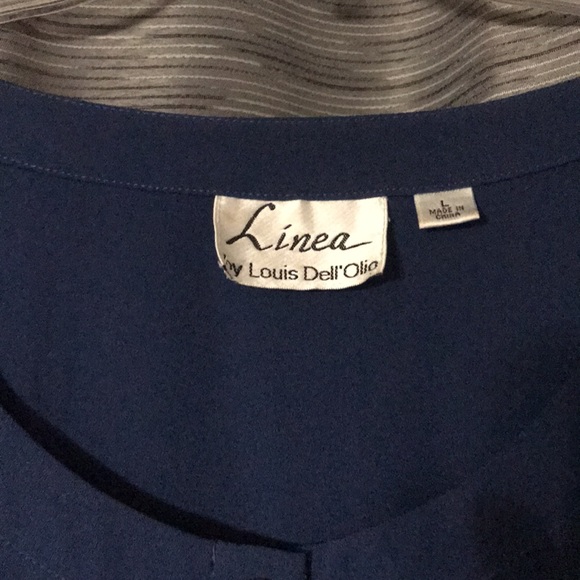 Large button front shirt dress with pockets Linea - Picture 2 of 3